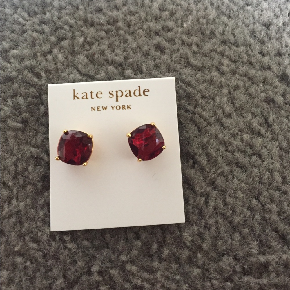 Kate Spade Ruby stud earrings